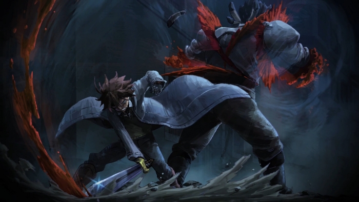 Tatsumi from Akame Ga Kill! fighting