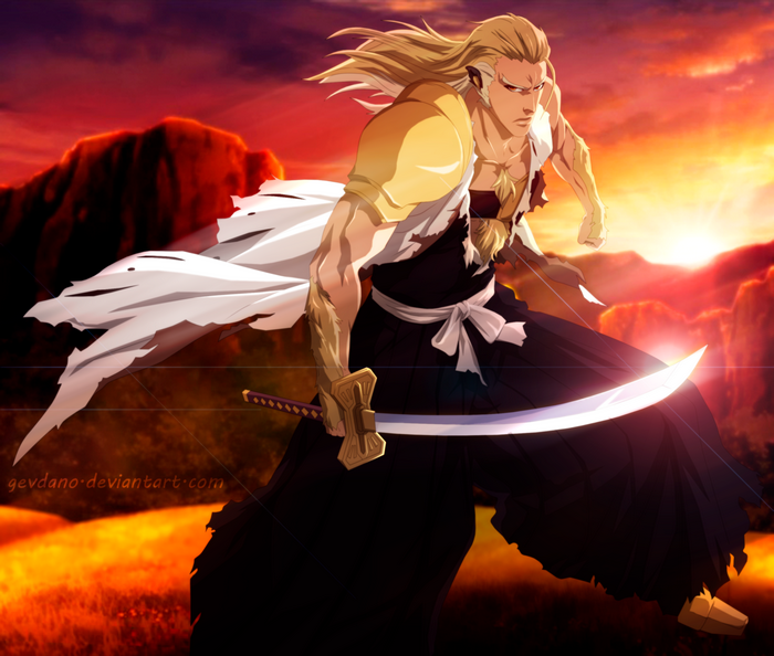 Sajin Komamura from Bleach