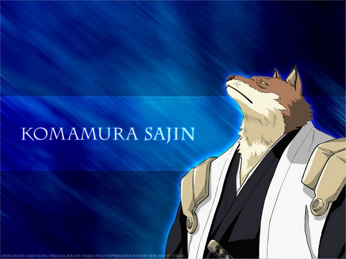 Sajin Komamura from Bleach