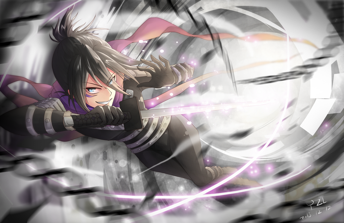 Sonic from One-Punch Man with sword