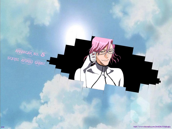 Szayelaporro Granz Arrancar No. 8 from Bleach