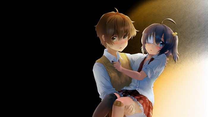 Yūta Togashi carrying Rikka Takanashi