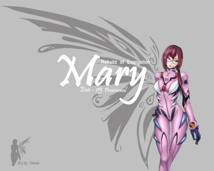 Mari Makinami Illustrious from Rebuild of Evangelion