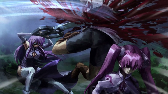 Mine from Akame Ga Kill! fighting