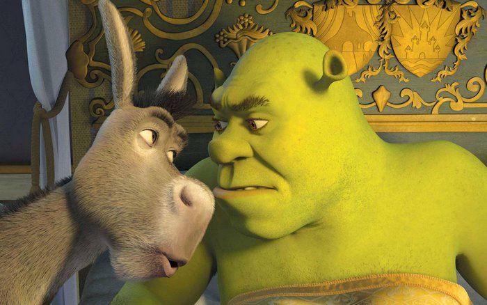 Shrek and Donkey from Shrek