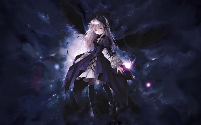 Suigintou from Rozen Maiden