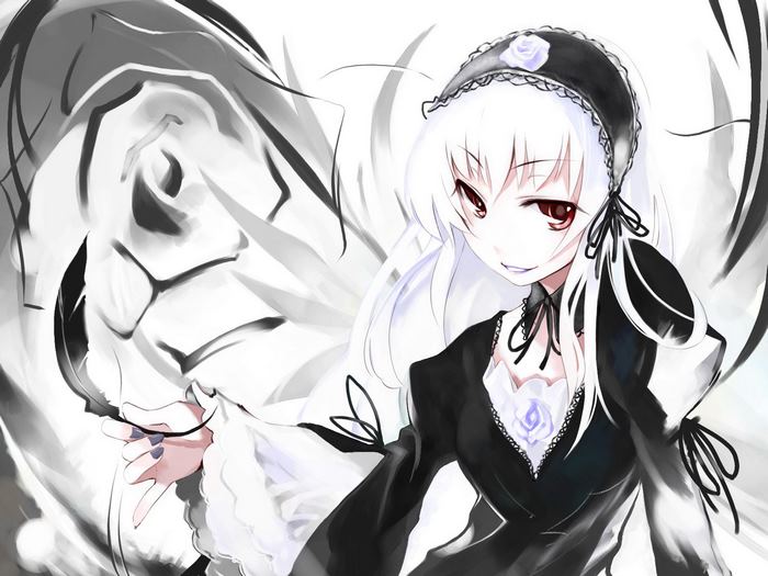 Suigintou from Rozen Maiden