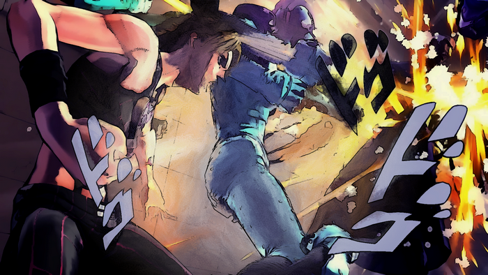 Jolyne Cujoh from JoJo's Bizarre Adventure