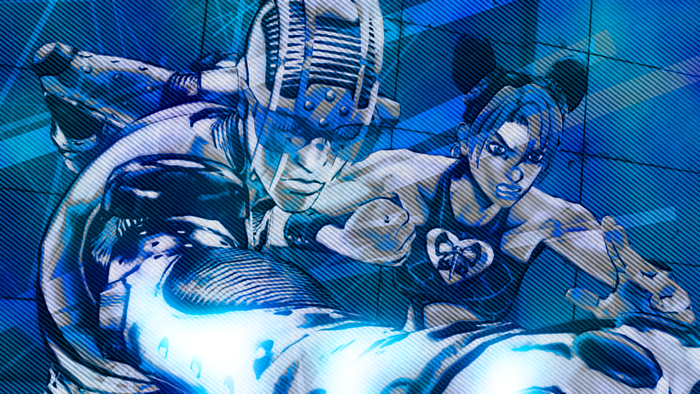 Jolyne Cujoh from JoJo's Bizarre Adventure