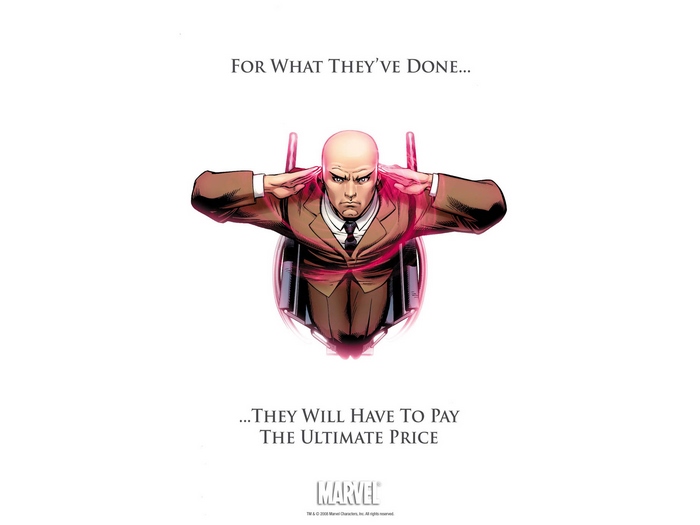 Professor X from Marvel Comics