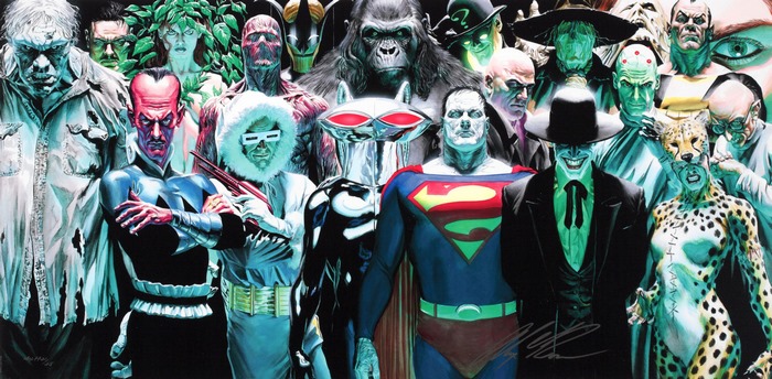 DC Comics Villains and Superman