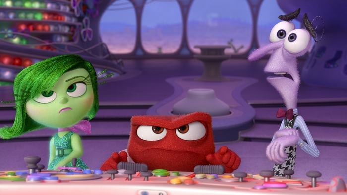 Anger, Disgust, and Fear from Inside Out
