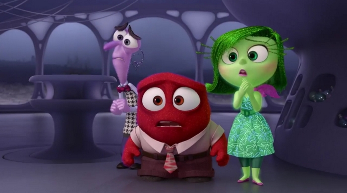 Anger, Fear, and Disgust from Inside Out
