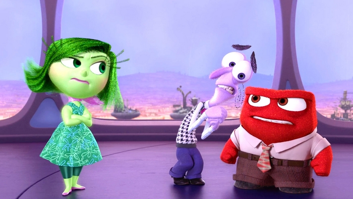 Anger, Disgust, and Fear from Inside Out