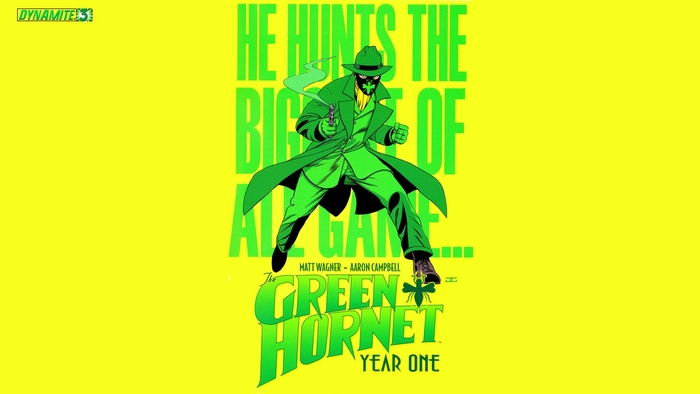 The Green Hornet Year One Comic Cover
