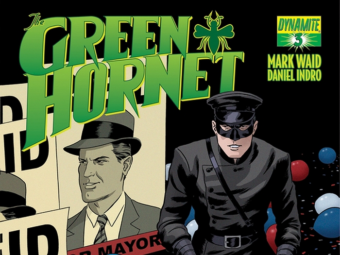 The Green Hornet Comic Book Cover