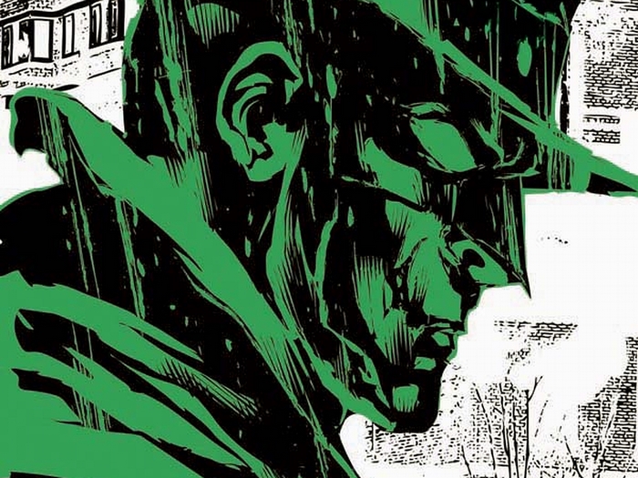 Green Hornet in the Rain