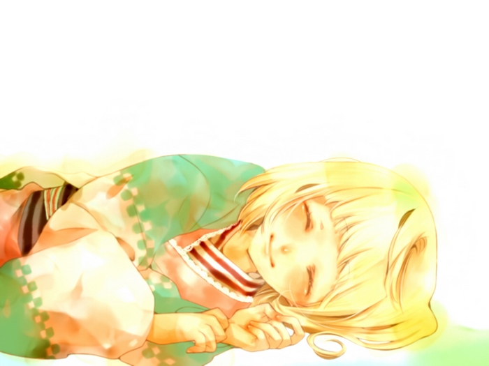 Shiemi Moriyama sleeping