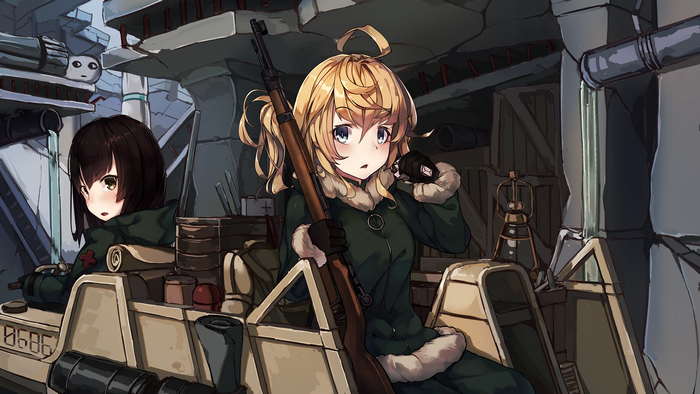 Yuuri and companion from Girls Last Tour