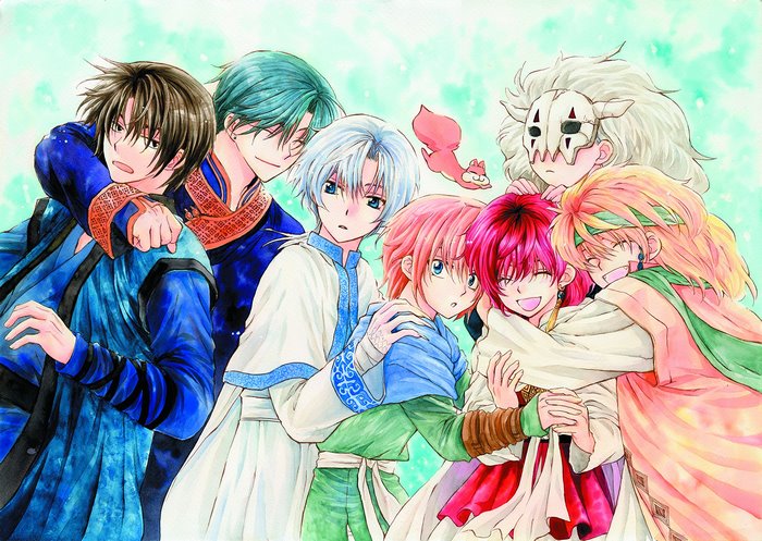 Characters from Yona of the Dawn