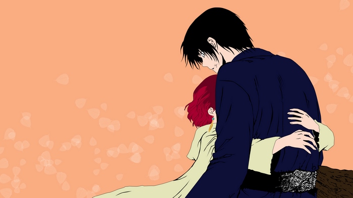 Yona of the Dawn couple hugging