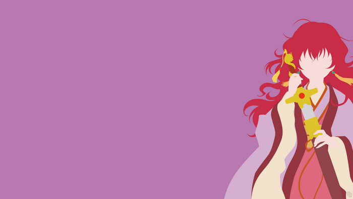 Yona of the Dawn Minimalist Wallpaper