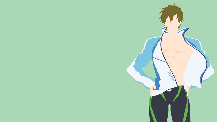 Makoto Tachibana from Free! Minimalist