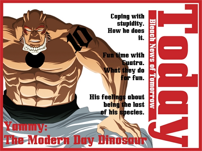 Yammy: The Modern Day Dinosaur from Bleach