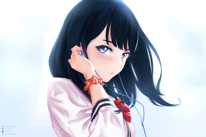 Rikka Takarada from SSSS.Gridman