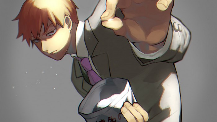 Arataka Reigen from Mob Psycho 100