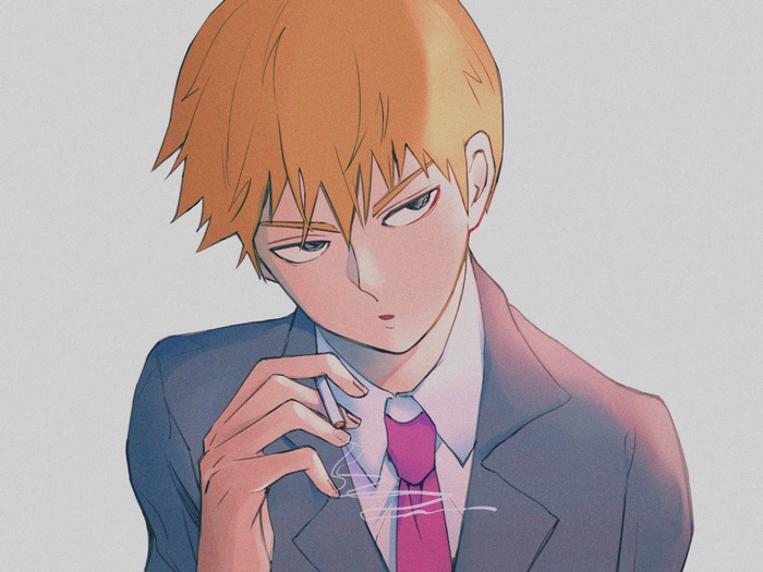 Arataka Reigen from Mob Psycho 100
