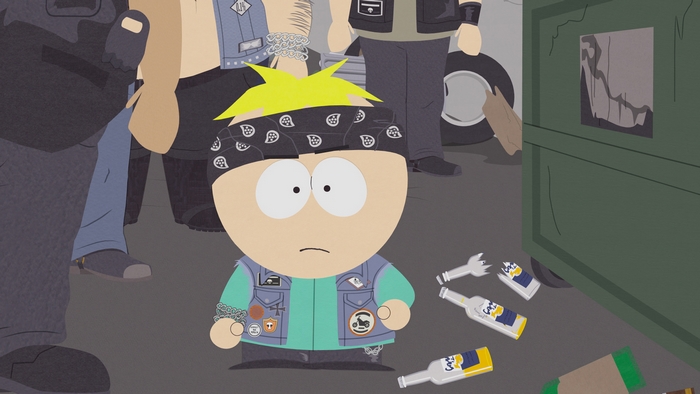 Butters Stotch with Bandana and Blue Jacket