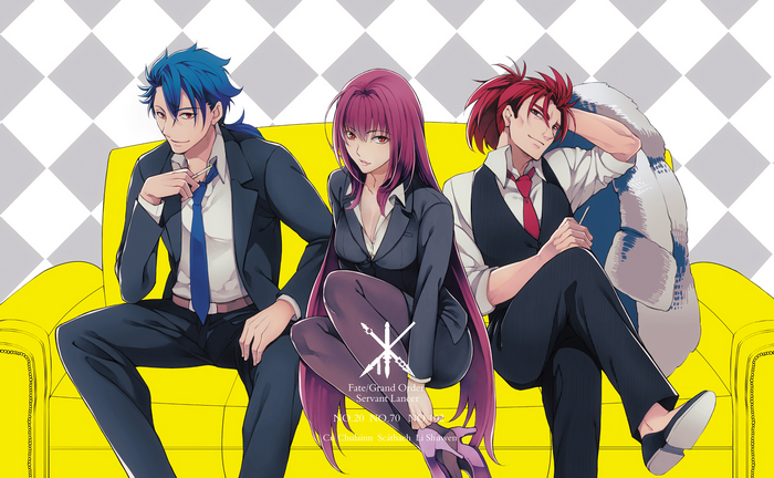 Scathach, Cu Chulainn, and Emiya from Fate/Grand Order