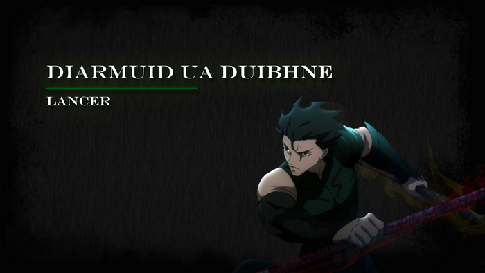 Diarmuid Ua Duibhne from Fate/Zero