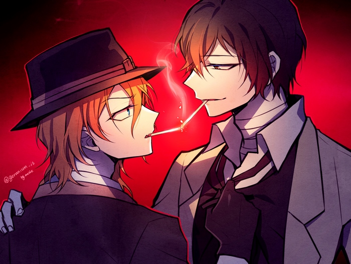 Chuuya Nakahara from Bungo Stray Dogs