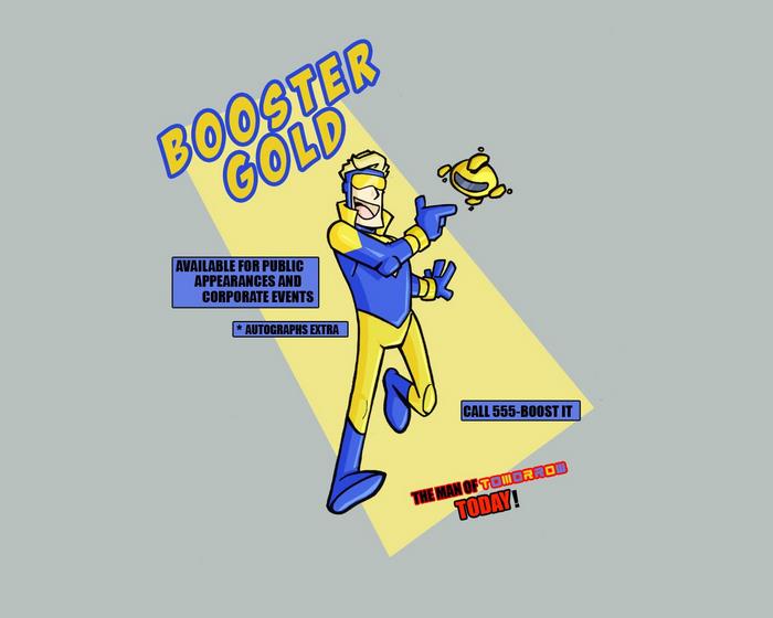 Booster Gold from DC Comics