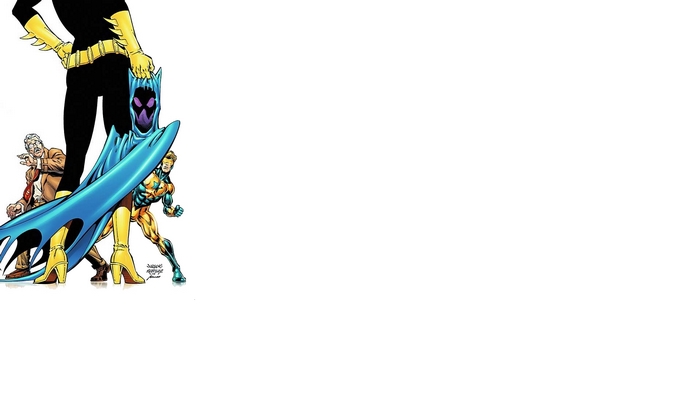 Booster Gold and allies