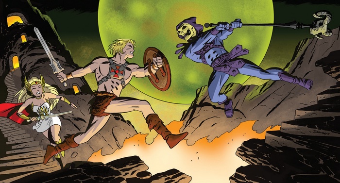 He-Man and She-Ra Battle Skeletor on Eternia