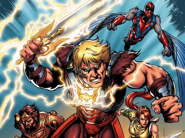 He-Man and the Masters of the Universe comic art