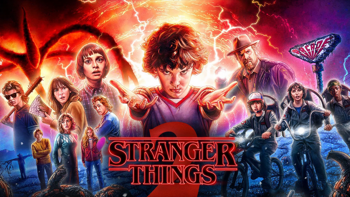 Stranger Things Season 2 Eleven and Friends Artwork