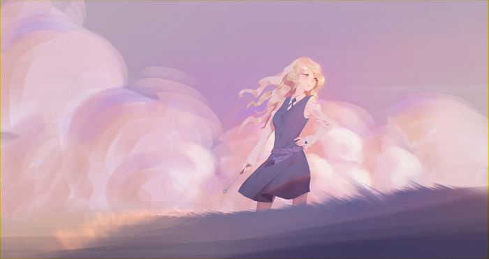 Diana Cavendish from Little Witch Academia