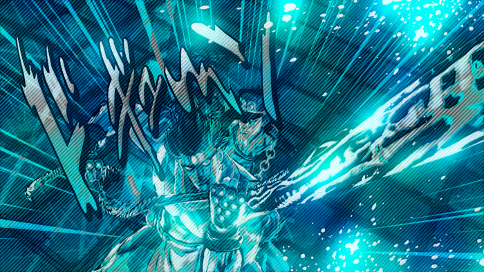 Jotaro Kujo and Noriaki Kakyoin from JoJo's Bizarre Adventure