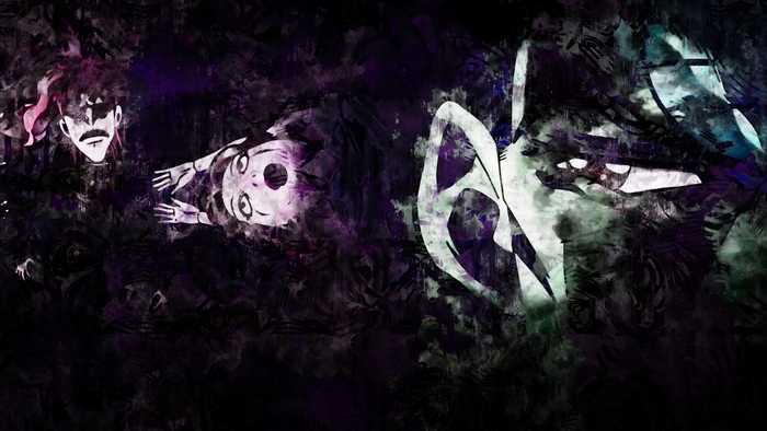 Noriaki Kakyoin and other characters from JoJo's Bizarre Adventure