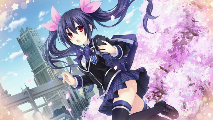 Noire from Hyperdimension Neptunia