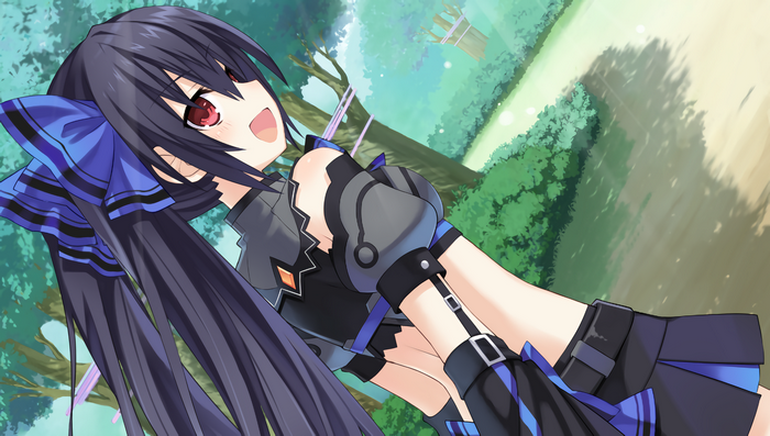Noire from Hyperdimension Neptunia