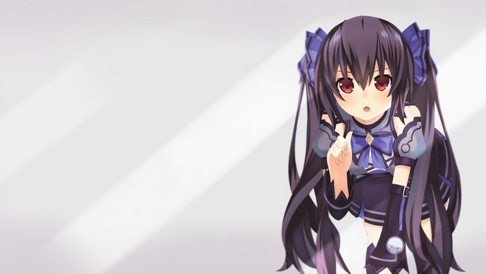 Noire from Hyperdimension Neptunia
