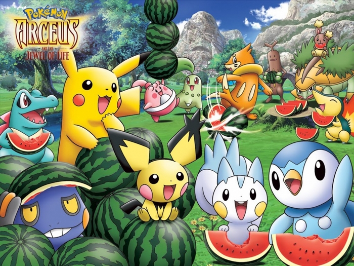 Pokemon Arceus and the Jewel of Life