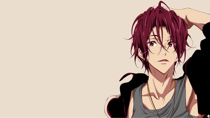 Rin Matsuoka from Free! 4K