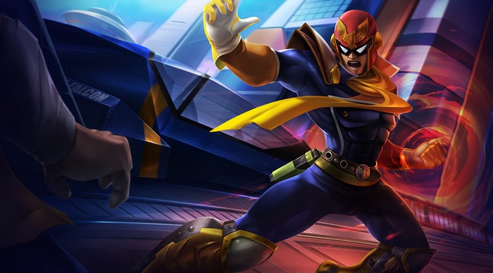 Captain Falcon from F-Zero
