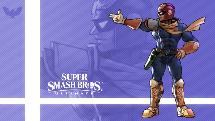 Captain Falcon from Super Smash Bros. Ultimate